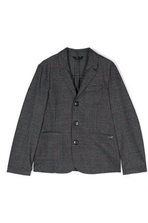 Emporio Armani Blazer met enkele rij knopen