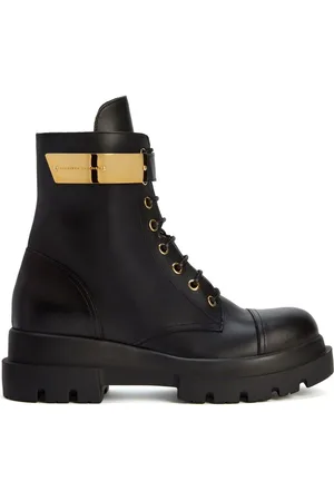 Giuseppe Zanotti Alexa leren enkellaarzen