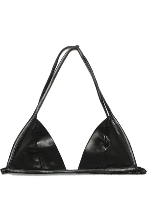 Rick Owens Leren cropped top