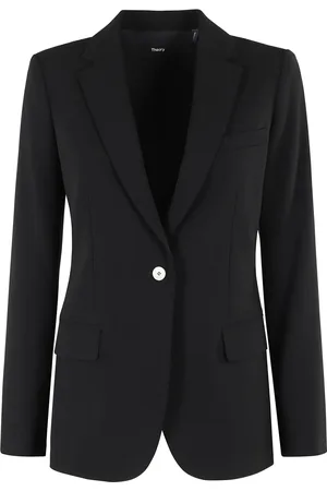 THEORY Blazer met puntig revers