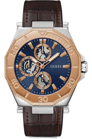 Guess Gerecycled staal Chronograph 46 mm horloge