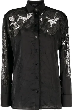 VERSACE Satijnen blouse