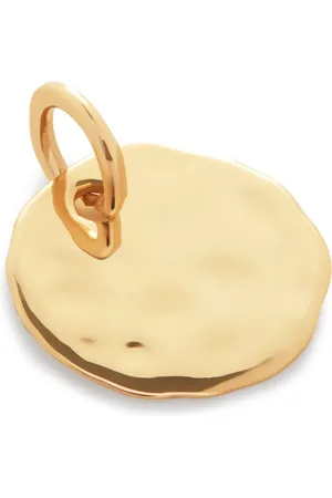 Monica Vinader 14kt gerecycled geelgouden amulet