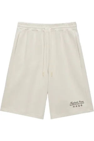 Msgm Katoenen trainingsshorts met logoprint
