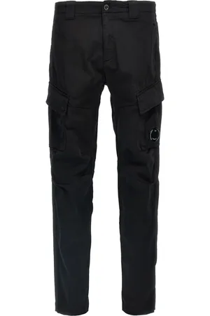 C.P. Company Cargo broek met logopatch