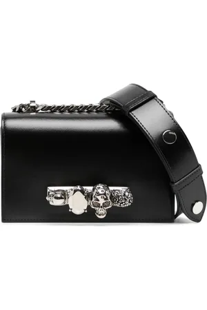 Alexander McQueen Schoudertas met sieraden