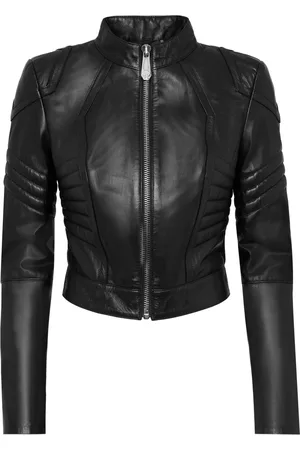 Philipp Plein Leren jack