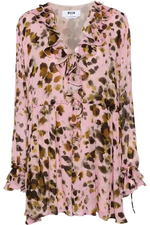 Msgm Chiffon mini
