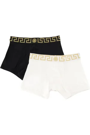 VERSACE Twee boxershorts met Greca design