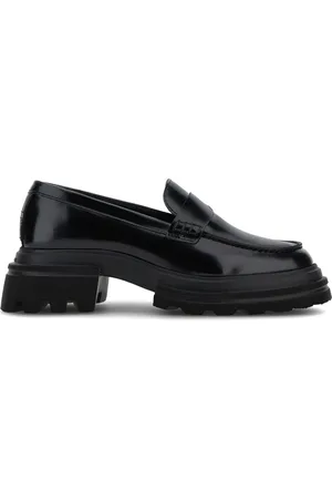 Hogan Leren loafers