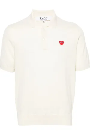 Comme des Garçons Poloshirt met patch