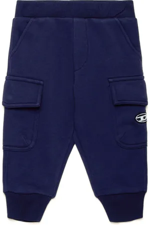 Diesel Oval D fleece cargo broek