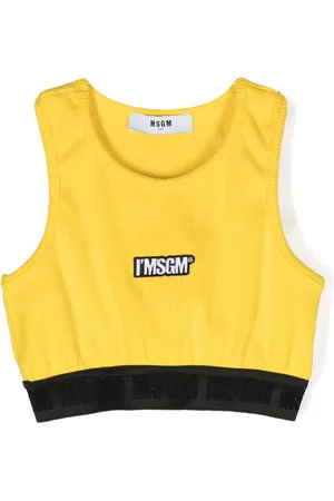 Msgm Ribgebreide tanktop