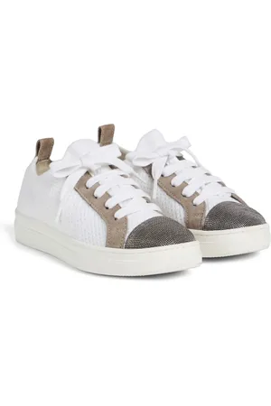 Brunello Cucinelli Sneakers met vlakken
