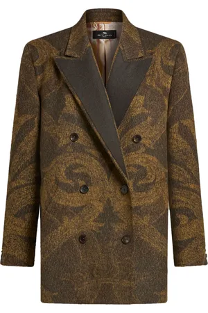 Etro Wollen blazer met jacquard