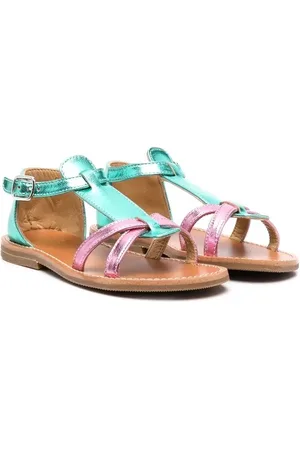 GALLUCCI Leren sandalen