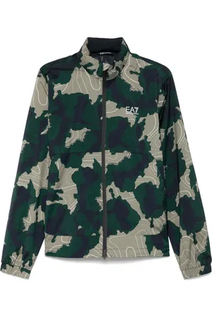 EA7 Jack met camouflageprint