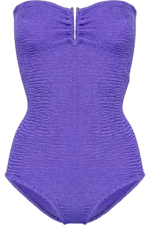 Para Mi Frida strapless seersucker badpak