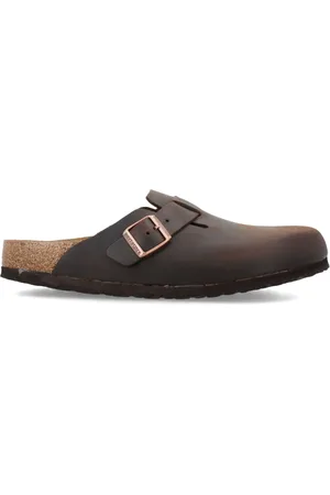 Birkenstock Boston leren sandalen