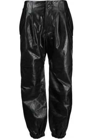 ULLA JOHNSON Cyrus leren broek