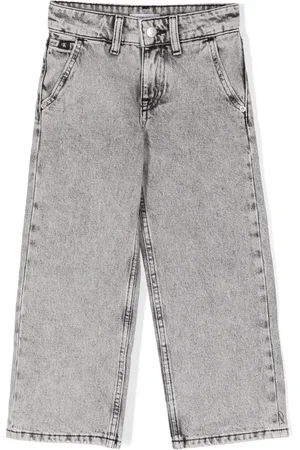 Calvin Klein Straight jeans met wassing