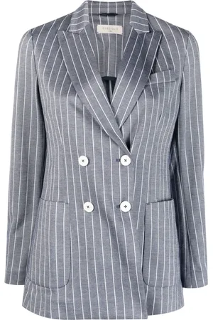 Circolo Blazer met krijtstreep