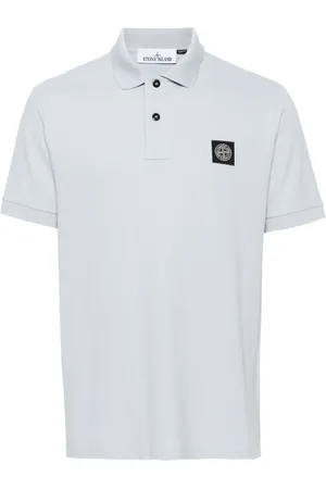 Stone Island Piqué katoenen poloshirt