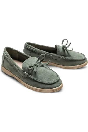 M. Moustache Loafers met strikdetail