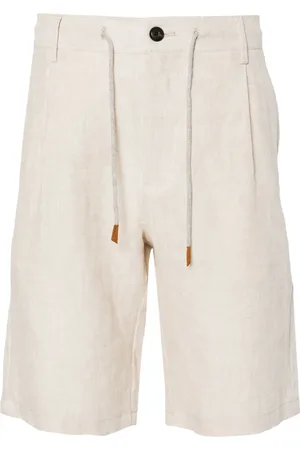 ELEVENTY Linnen bermuda shorts