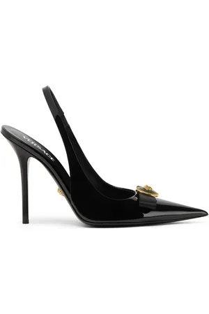 VERSACE Gianni 120 mm leren pumps