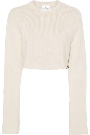Courrèges Trui met geborduurd logo