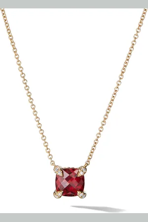 David Yurman 18kt geelgouden halsketting