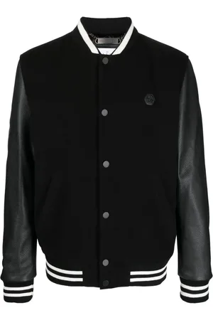 Philipp Plein Bomberjack met studs