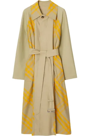 Burberry Geruite trenchcoat