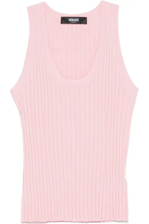 VERSACE Geribbelde top