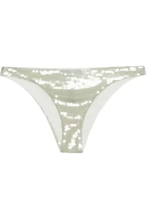 Prada Tulen bikinislip met pailletten