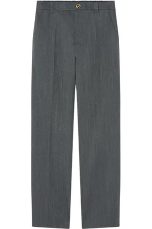 VERSACE Pantalon met mouliné
