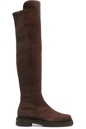 Stuart Weitzman Suède knielaarzen