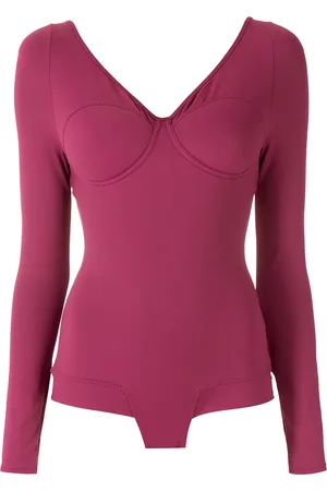 AMIR SLAMA Bodysuit met lange mouwen