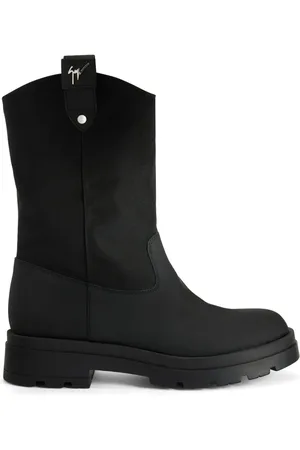 Giuseppe Zanotti Aldrien laarzen met logoplakkaat
