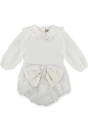LA STUPENDERIA Romper met strikdetail