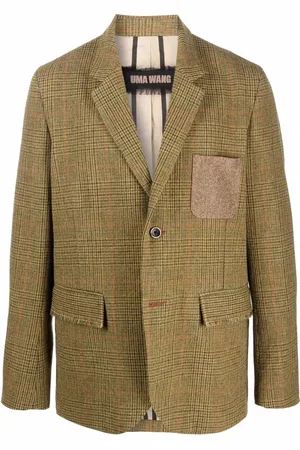 UMA WANG Geruite blazer