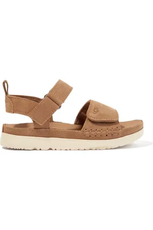 UGG Suède sandalen met klittenband