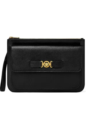 VERSACE Medusa Biggie leren clutch
