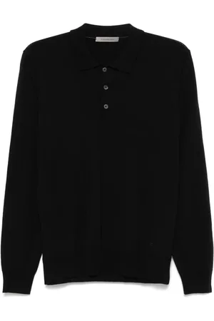 corneliani Poloshirt van scheerwol
