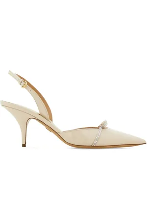 Salvatore Ferragamo Slingback pumps verfraaid met kristallen