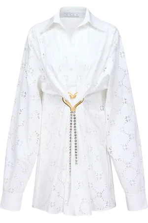 AREA Broderie anglaise blousejurk