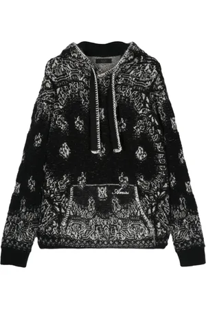 AMIRI Bandana gebreide hoodie