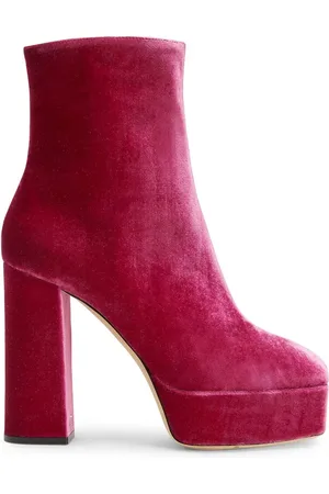 Giuseppe Zanotti Morgana Leo fluwelen enkellaarzen