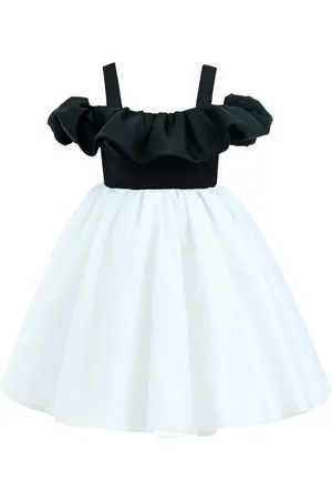 Tulleen Marbella jurk met strik